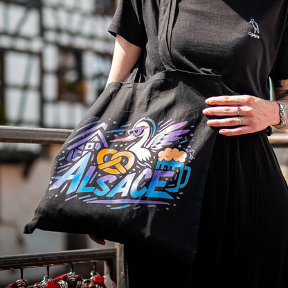 Tote Bag "Stras'Graff" - Édition Alsace