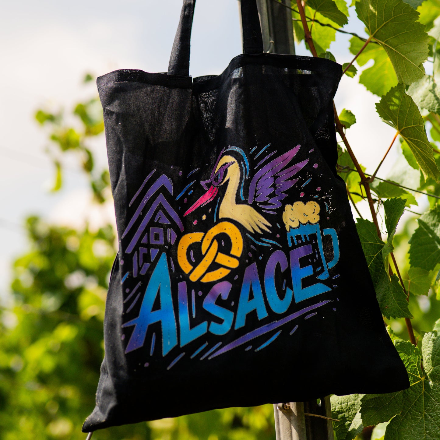 Tote Bag "Stras'Graff" - Édition Alsace