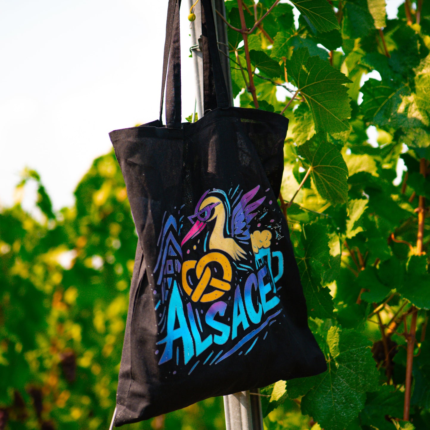 Tote Bag "Stras'Graff" - Édition Alsace